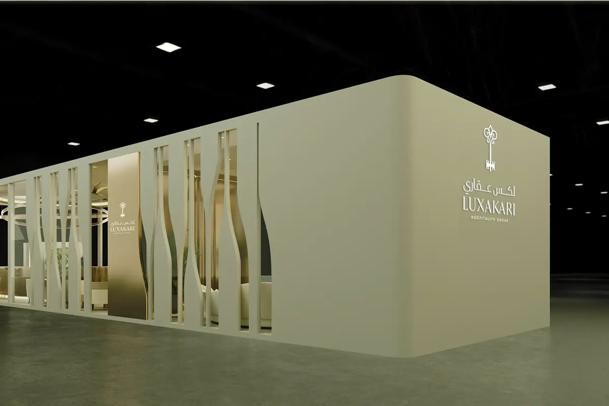 Luxakari, KSA exhibition stand at ATM, Dubai